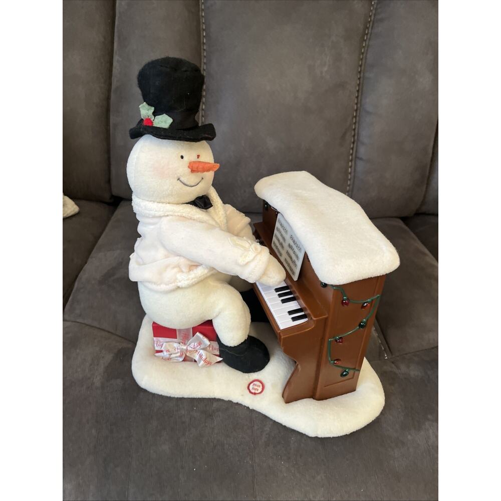 Hallmark Jingle Pals 2005 Piano Snowman *No Movement/Lights & Sound Work - Picture 2 of 6